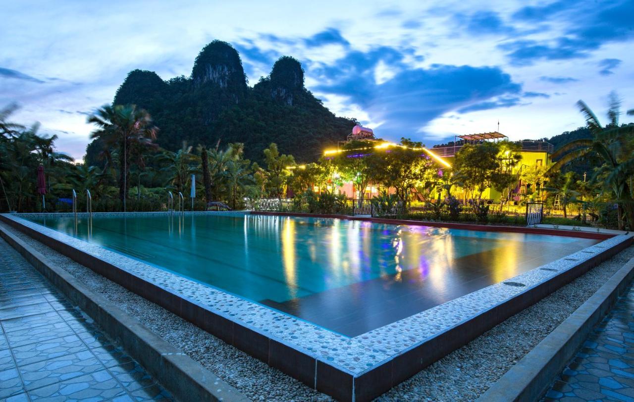 Phong Nha Eco Mountain Farmstay ドンホイ エクステリア 写真